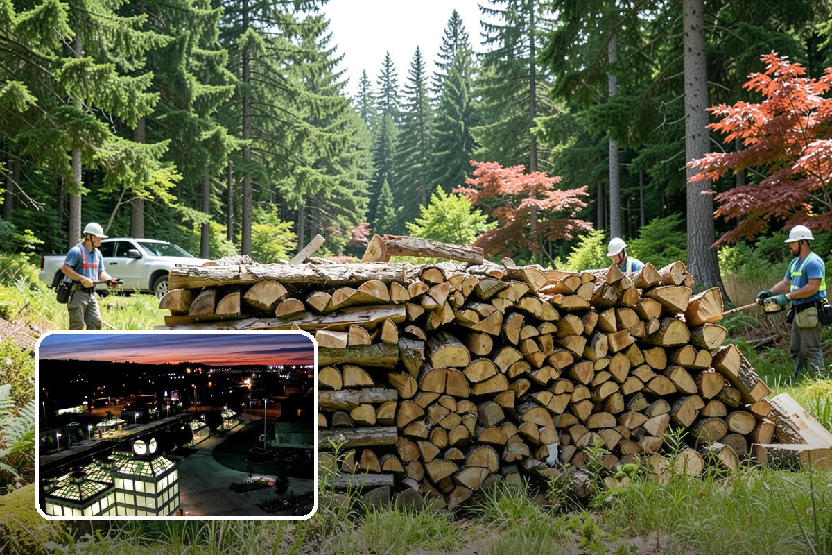 Winter Firewood Delivery in Auburn, King County, WA - Keeps your rack stocked through the coldest months