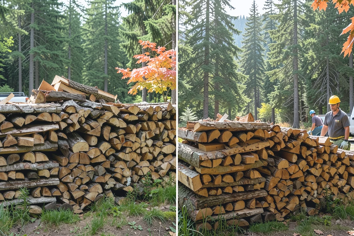 Winter Firewood Delivery in Auburn, King County, WA - Set up your winter delivery quantity and schedule