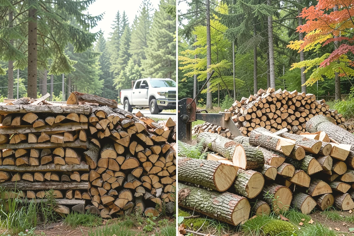 Winter Firewood Delivery in Black Diamond, King County, WA - Set up your winter delivery quantity and schedule