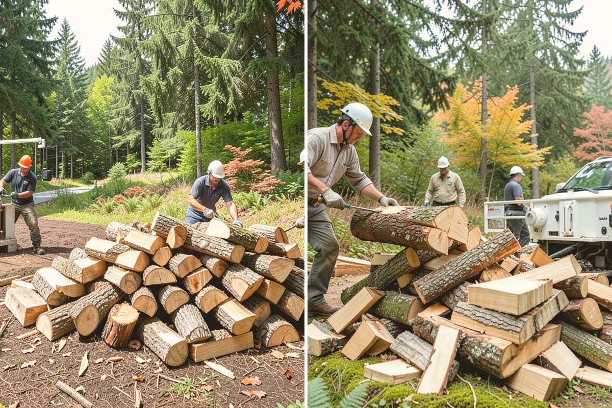 Winter Firewood Delivery in Bothell, King County, WA - Set up your winter delivery quantity and schedule