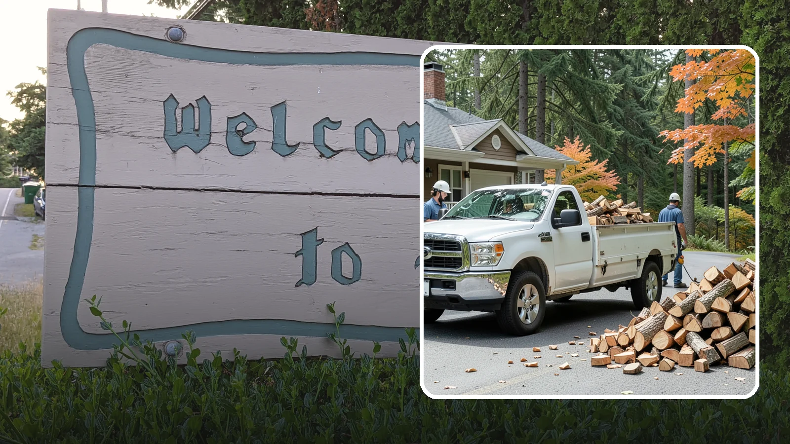 Winter Firewood Delivery in Brier, Snohomish County, WA - Through the heart of the Pacific Northwest cold season, we keep your rack stocked with dry wood you can burn tonight.