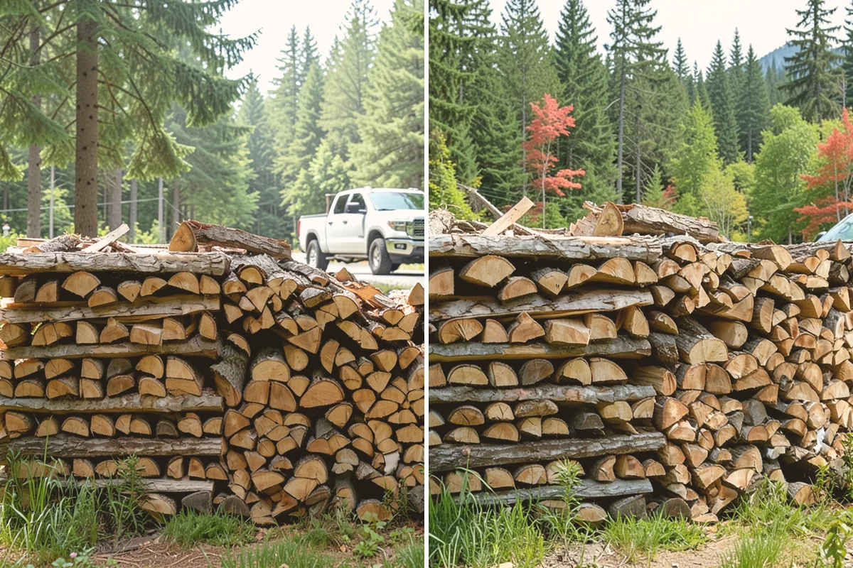 Winter Firewood Delivery in Brier, Snohomish County, WA - Set up your winter delivery quantity and schedule