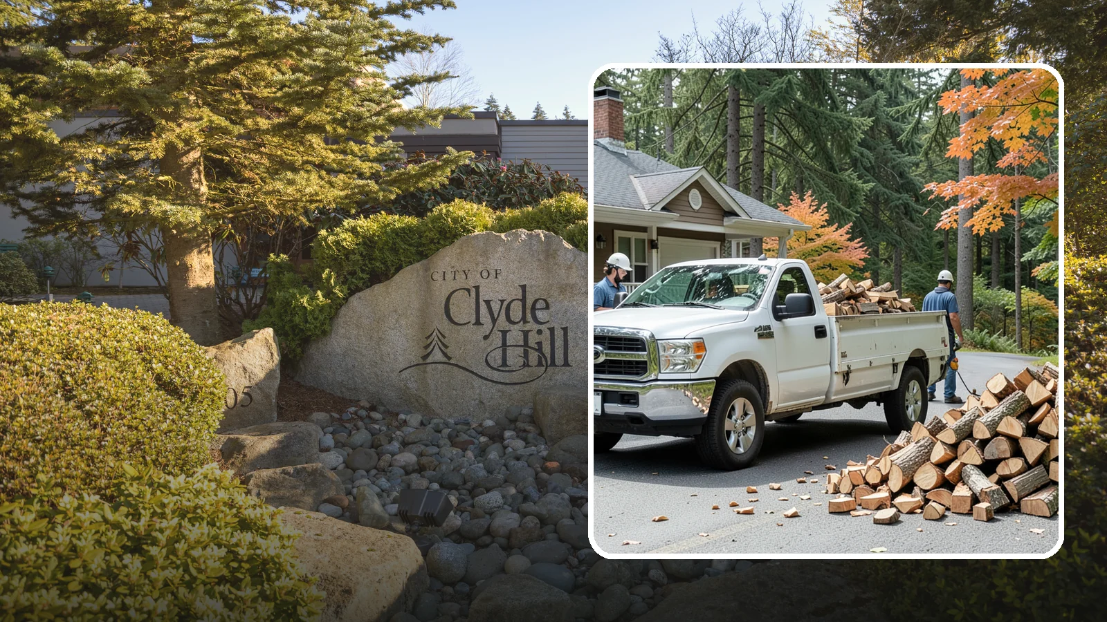 Winter Firewood Delivery in Clyde Hill, King County, WA - Through the heart of the Pacific Northwest cold season, we keep your rack stocked with dry wood you can burn tonight.