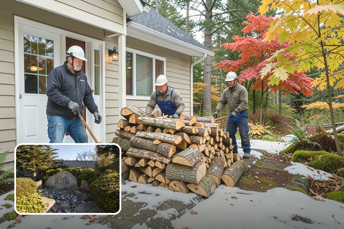 Winter Firewood Delivery in Clyde Hill, King County, WA - Keeps your rack stocked through the coldest months
