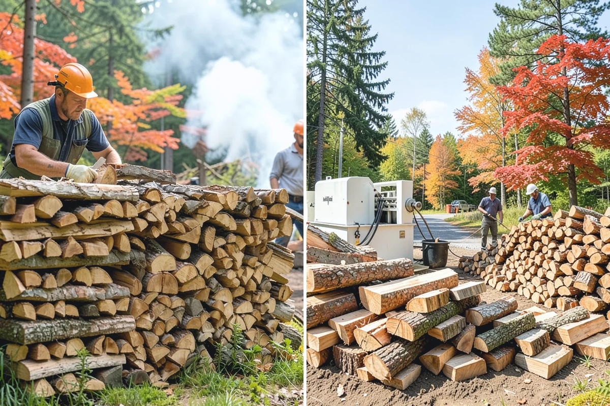 Winter Firewood Delivery in Coupeville, Island County, WA - Set up your winter delivery quantity and schedule
