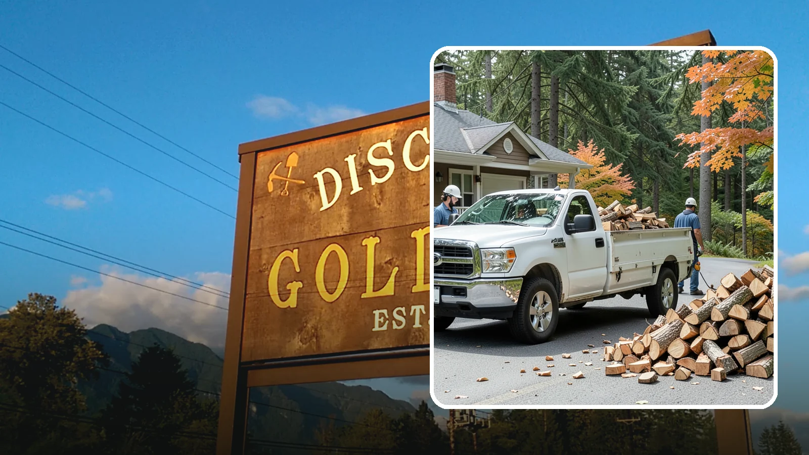 Winter Firewood Delivery in Gold Bar, Snohomish County, WA - Through the heart of the Pacific Northwest cold season, we keep your rack stocked with dry wood you can burn tonight.
