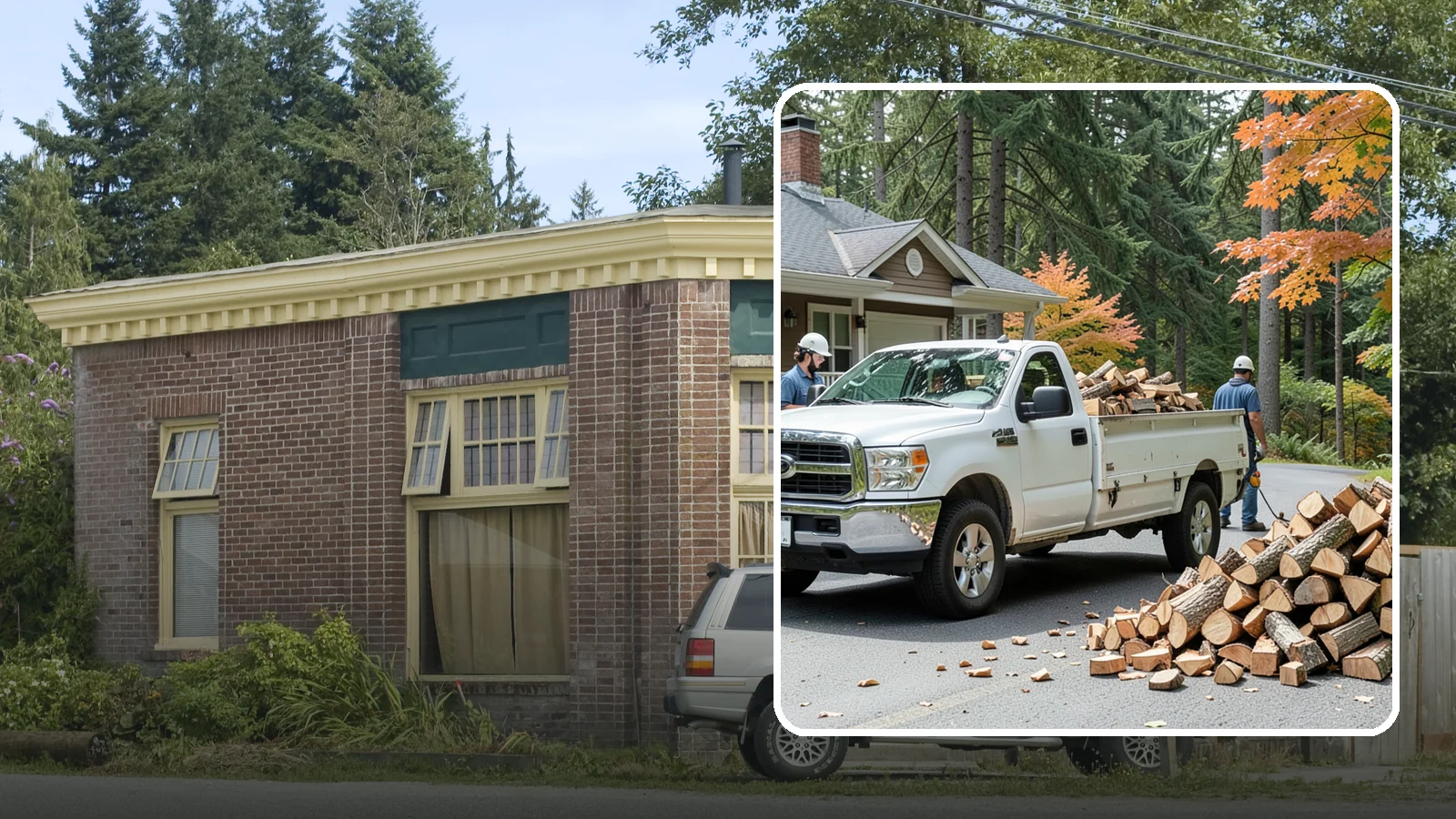 Winter Firewood Delivery in Hamilton, Skagit County, WA - Through the heart of the Pacific Northwest cold season, we keep your rack stocked with dry wood you can burn tonight.