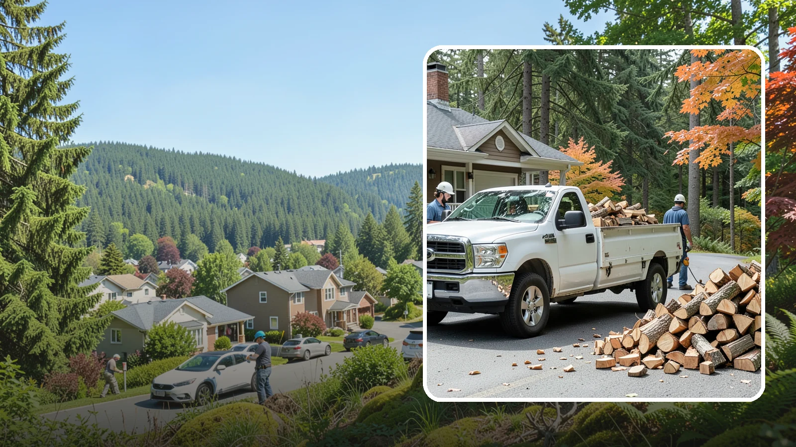 Winter Firewood Delivery in Index, Snohomish County, WA - Through the heart of the Pacific Northwest cold season, we keep your rack stocked with dry wood you can burn tonight.
