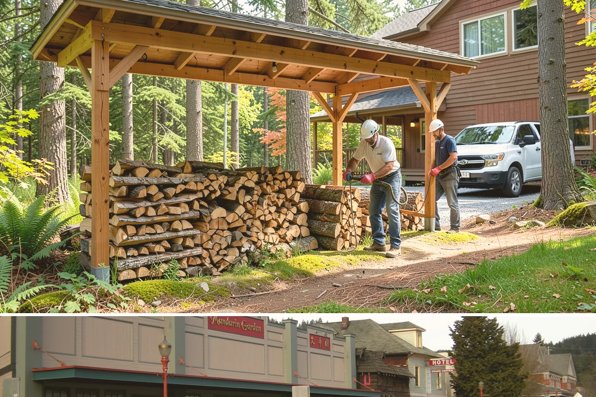 Winter Firewood Delivery in Issaquah, King County, WA - This is our peak season from the first hard cold through late winter, so booking early locks in dependable resupply.