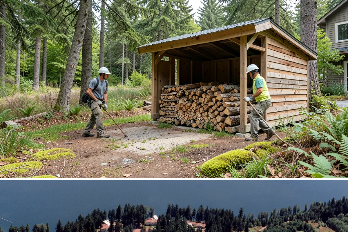 Winter Firewood Delivery in Lakewood, Pierce County, WA - This is our peak season from the first hard cold through late winter, so booking early locks in dependable resupply.