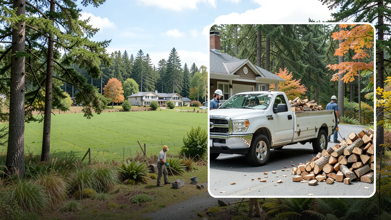 Winter Firewood Delivery in Lyman, Skagit County, WA - Through the heart of the Pacific Northwest cold season, we keep your rack stocked with dry wood you can burn tonight.