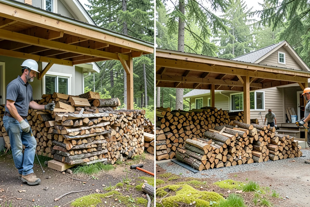 Winter Firewood Delivery in Lyman, Skagit County, WA - Set up your winter delivery quantity and schedule