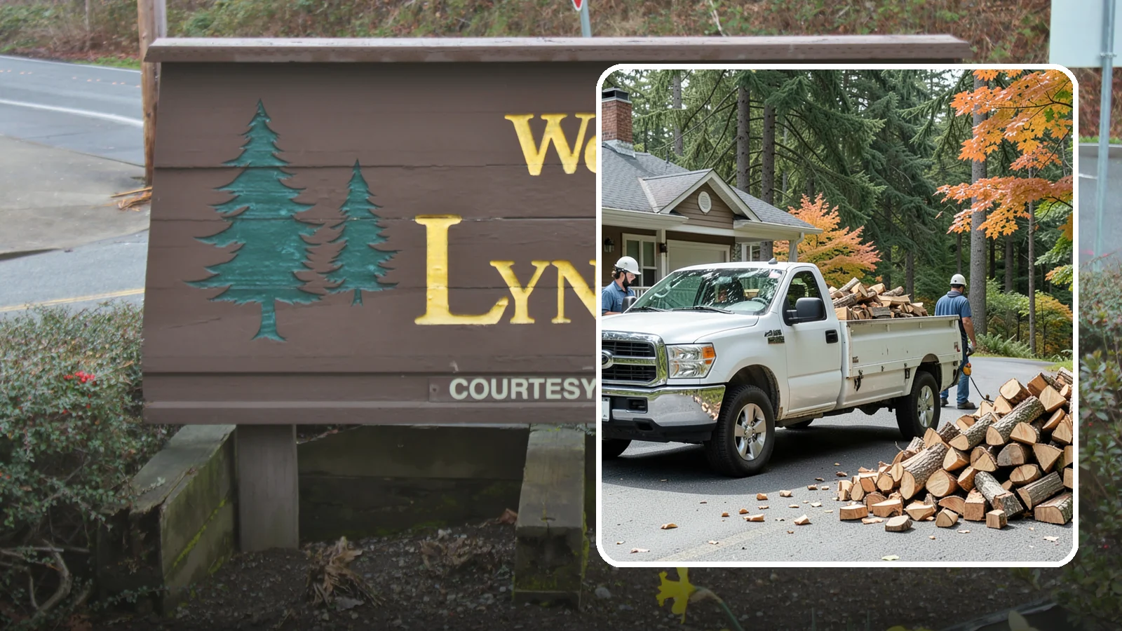 Winter Firewood Delivery in Lynnwood, Snohomish County, WA - Through the heart of the Pacific Northwest cold season, we keep your rack stocked with dry wood you can burn tonight.