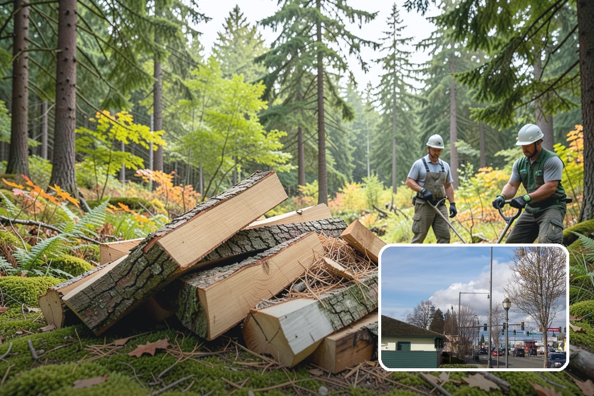 Winter Firewood Delivery in Marysville, Snohomish County, WA - Keeps your rack stocked through the coldest months