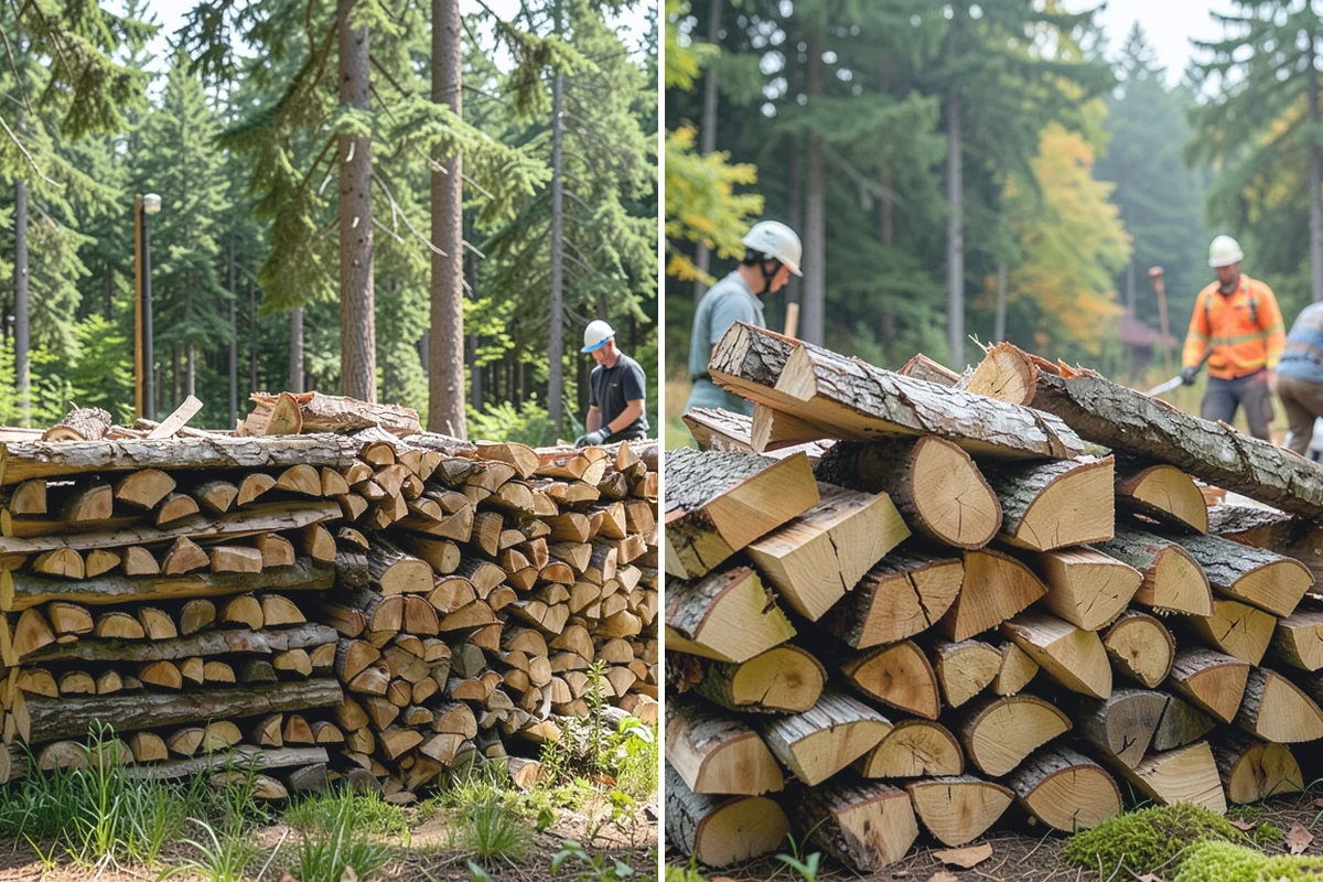 Winter Firewood Delivery in Marysville, Snohomish County, WA - Set up your winter delivery quantity and schedule