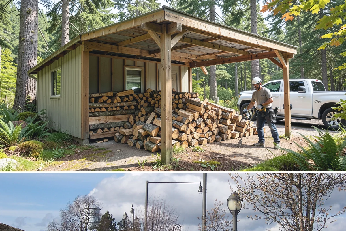 Winter Firewood Delivery in Marysville, Snohomish County, WA - This is our peak season from the first hard cold through late winter, so booking early locks in dependable resupply.