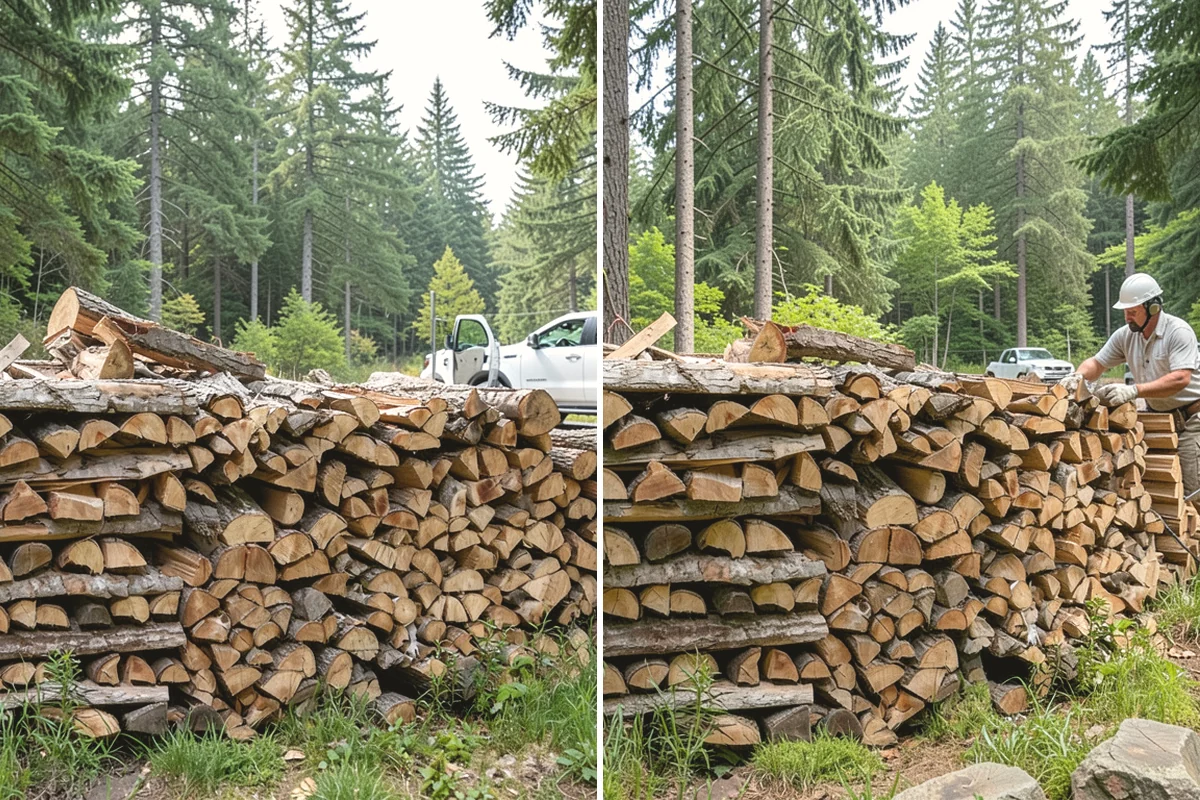 Winter Firewood Delivery in Mill Creek, Snohomish County, WA - Set up your winter delivery quantity and schedule