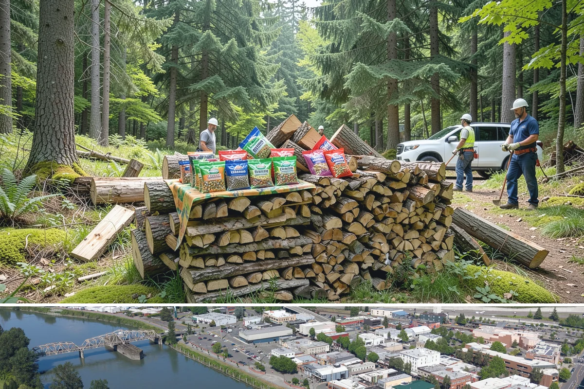 Winter Firewood Delivery in Mount Vernon, Skagit County, WA - This is our peak season from the first hard cold through late winter, so booking early locks in dependable resupply.
