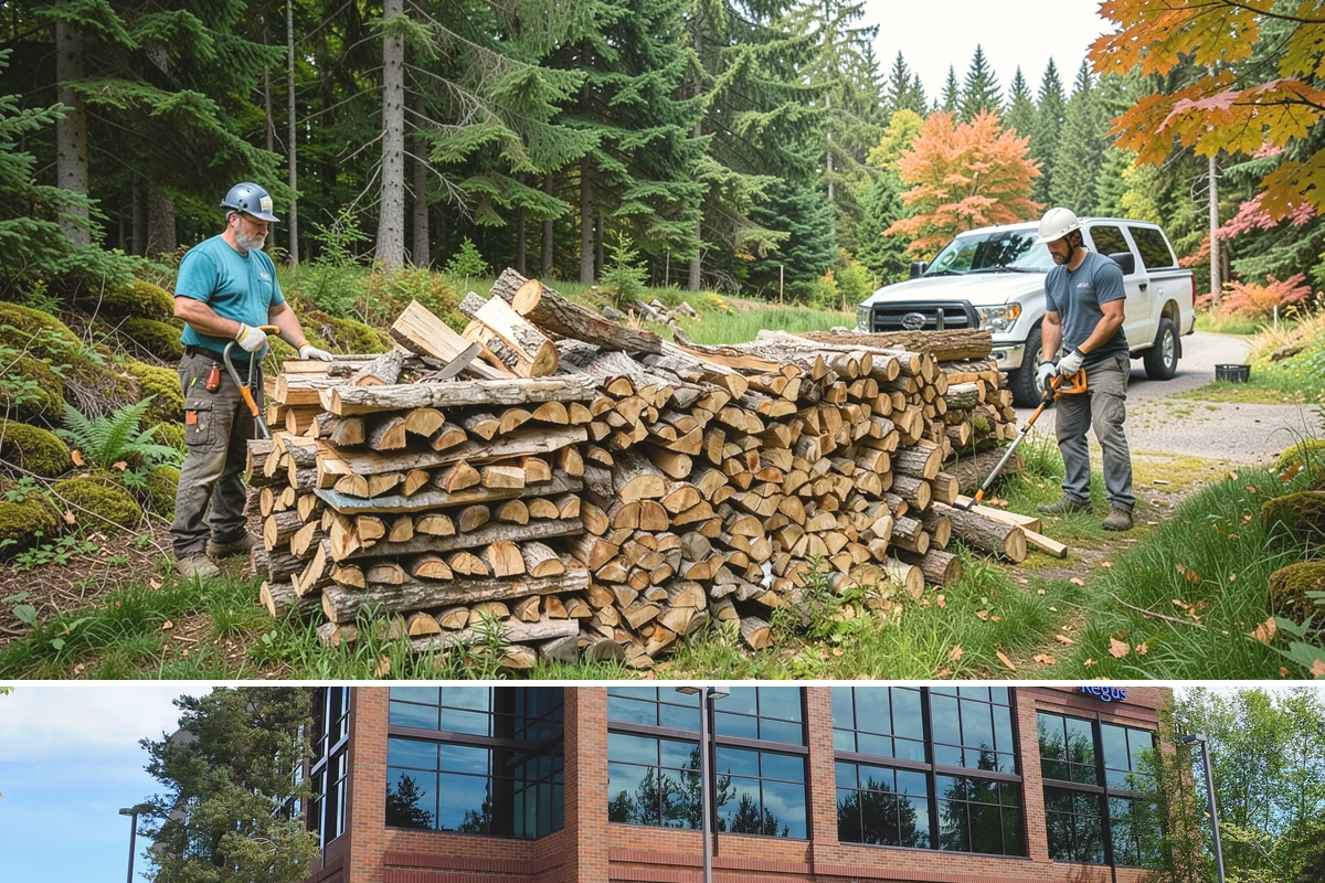 Winter Firewood Delivery in Mountlake Terrace, Snohomish County, WA - This is our peak season from the first hard cold through late winter, so booking early locks in dependable resupply.