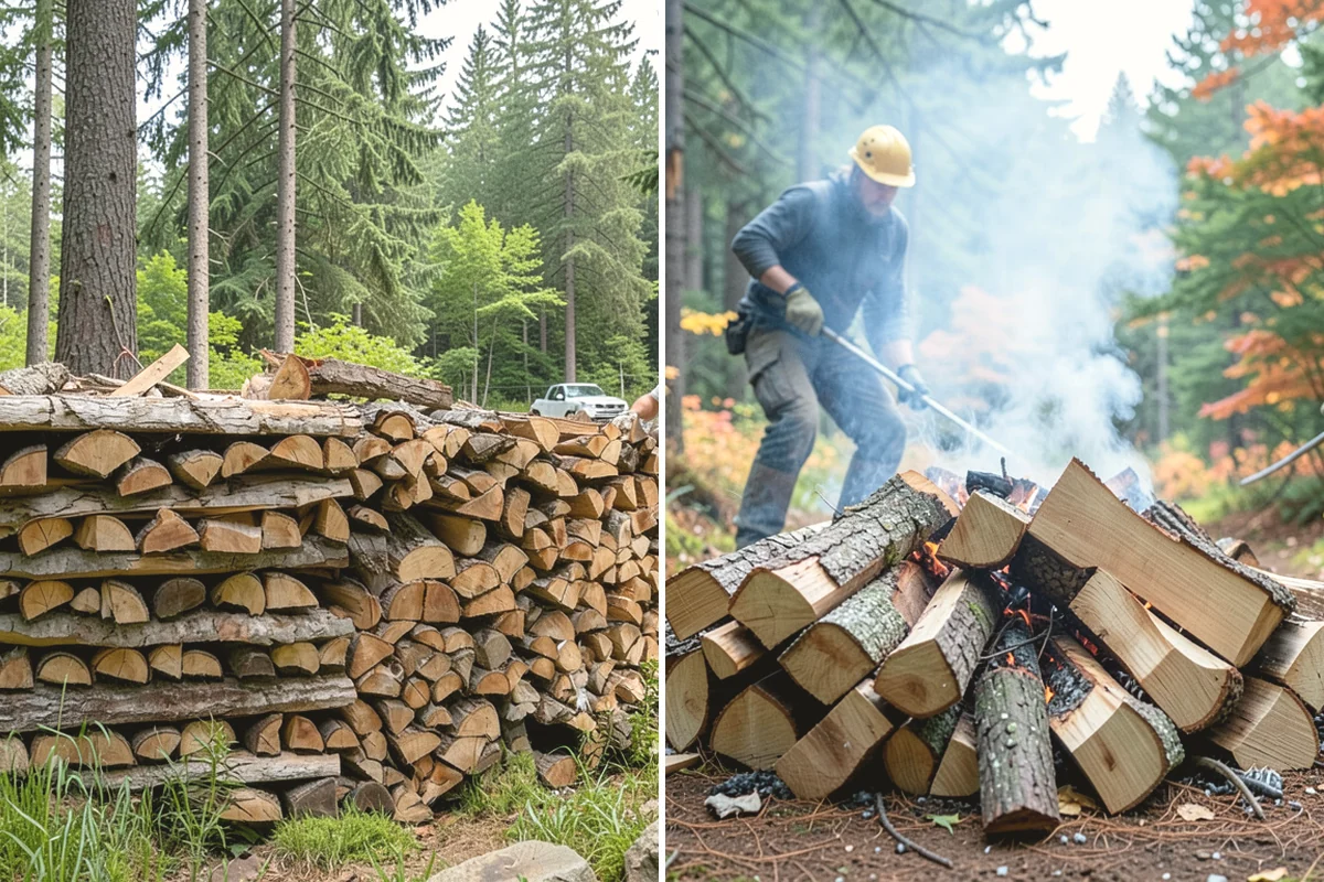 Winter Firewood Delivery in North Bend, King County, WA - Set up your winter delivery quantity and schedule