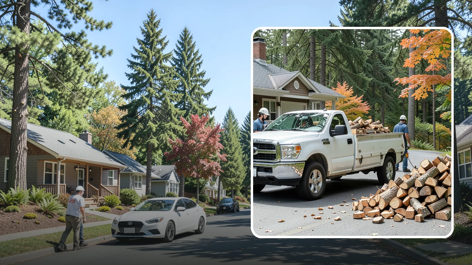 Winter Firewood Delivery in Orting, Pierce County, WA - Through the heart of the Pacific Northwest cold season, we keep your rack stocked with dry wood you can burn tonight.