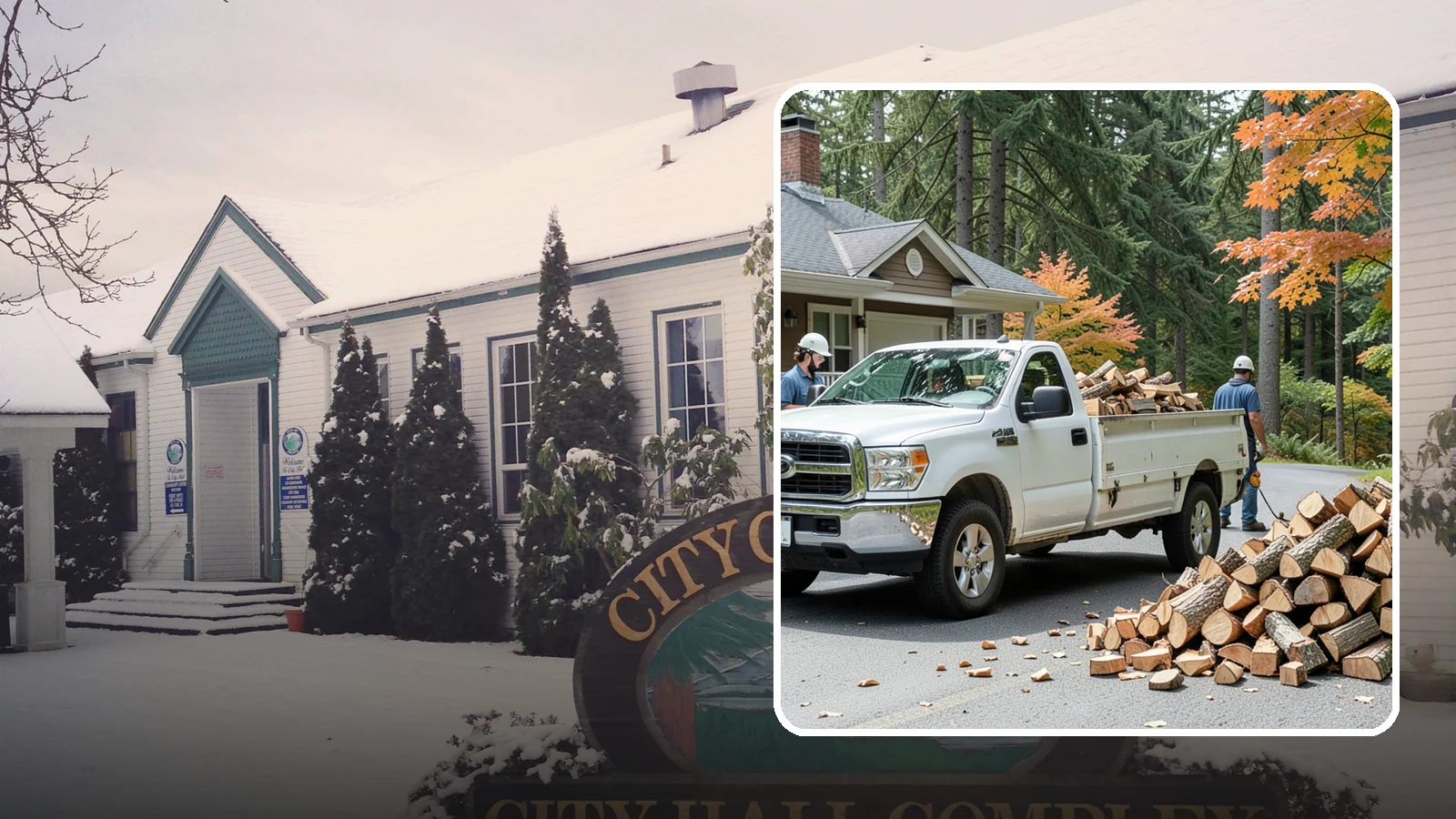 Winter Firewood Delivery in Pacific, King County, WA - Through the heart of the Pacific Northwest cold season, we keep your rack stocked with dry wood you can burn tonight.