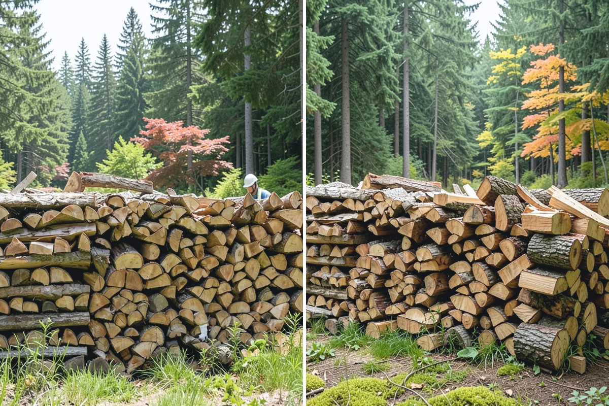 Winter Firewood Delivery in Renton, King County, WA - Set up your winter delivery quantity and schedule