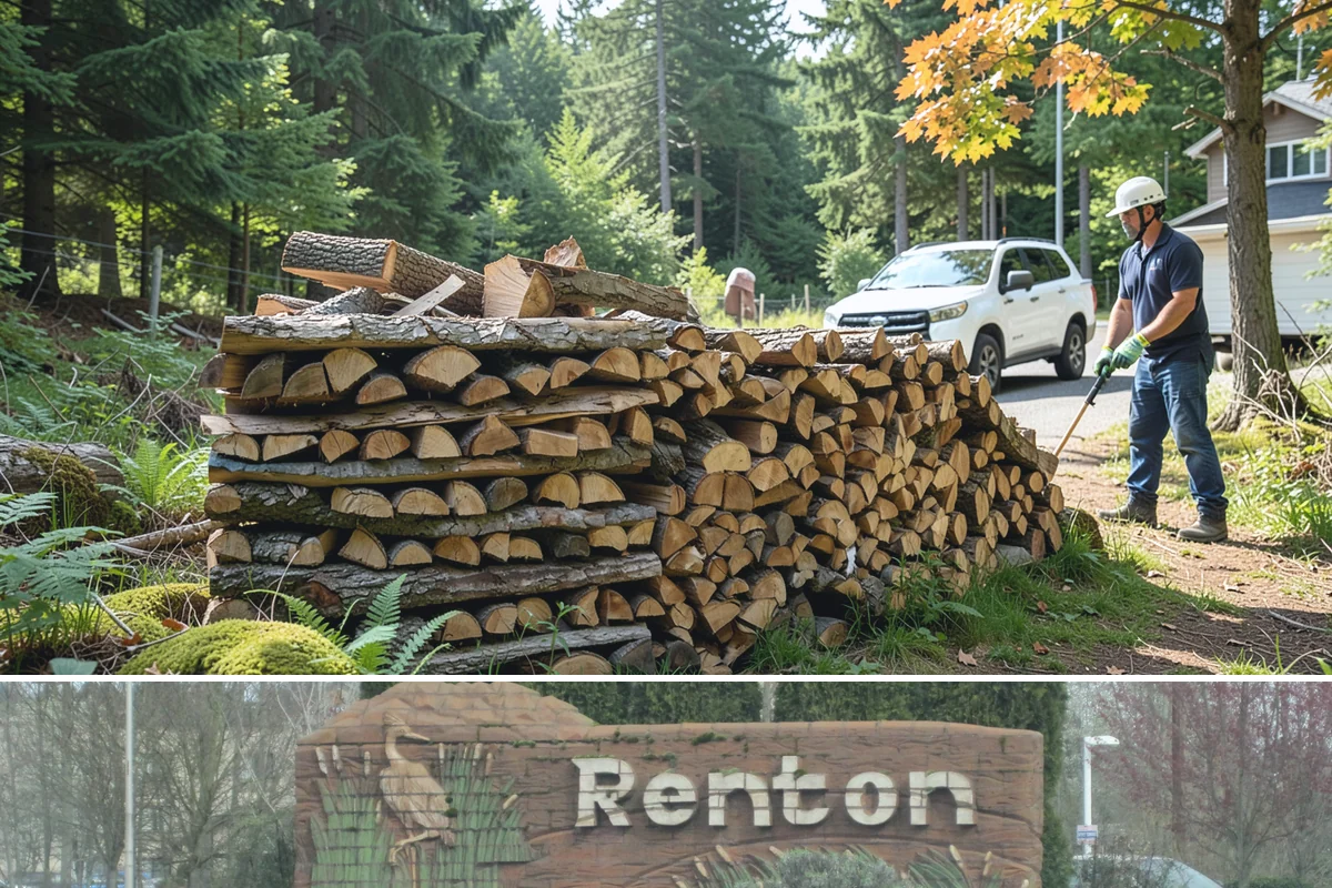 Winter Firewood Delivery in Renton, King County, WA - This is our peak season from the first hard cold through late winter, so booking early locks in dependable resupply.