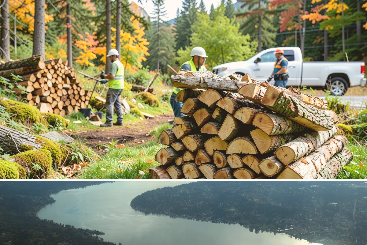Winter Firewood Delivery in Sammamish, King County, WA - This is our peak season from the first hard cold through late winter, so booking early locks in dependable resupply.