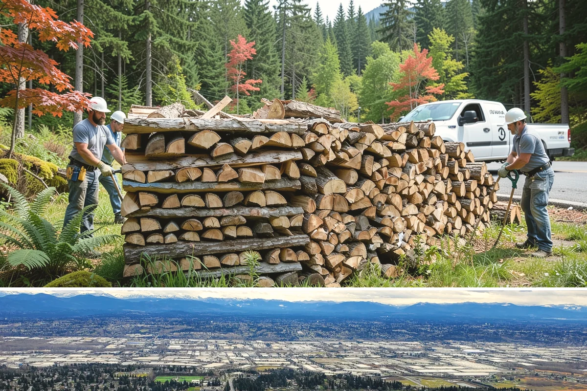 Winter Firewood Delivery in SeaTac, WA - This is our peak season from the first hard cold through late winter, so booking early locks in dependable resupply.