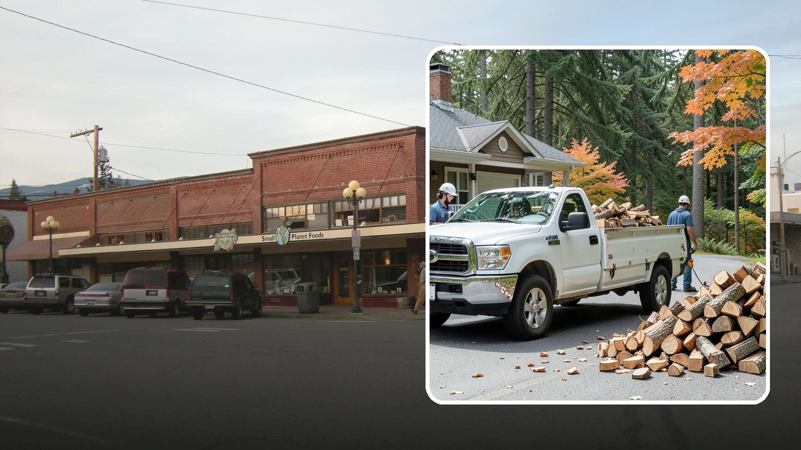 Winter Firewood Delivery in Sedro-Woolley, Skagit County, WA - Through the heart of the Pacific Northwest cold season, we keep your rack stocked with dry wood you can burn tonight.