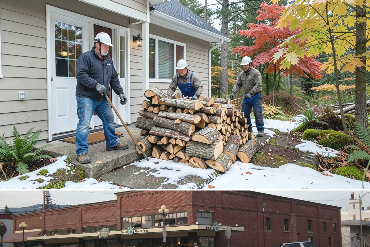 Winter Firewood Delivery in Sedro-Woolley, Skagit County, WA - This is our peak season from the first hard cold through late winter, so booking early locks in dependable resupply.