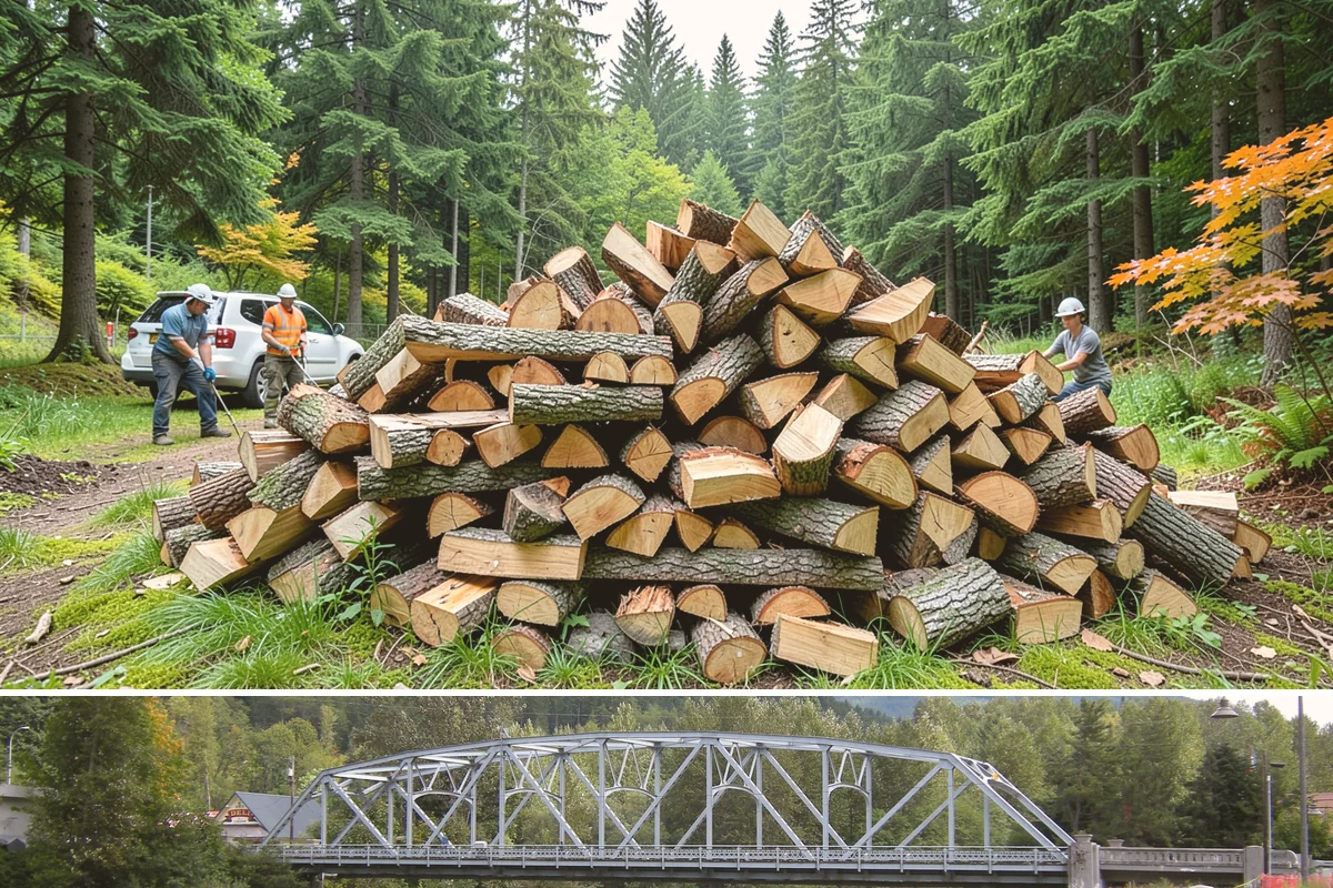 Winter Firewood Delivery in Skykomish, King County, WA - This is our peak season from the first hard cold through late winter, so booking early locks in dependable resupply.