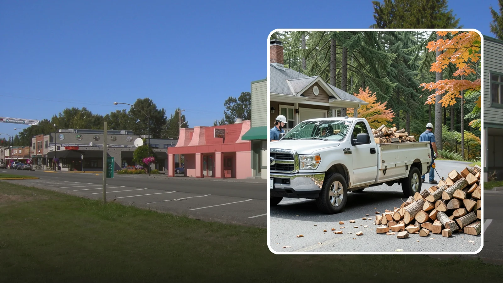Winter Firewood Delivery in Snoqualmie, King County, WA - Through the heart of the Pacific Northwest cold season, we keep your rack stocked with dry wood you can burn tonight.