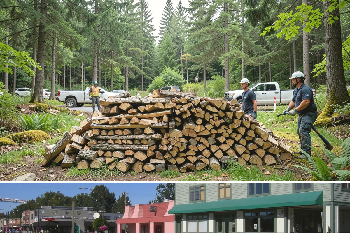Winter Firewood Delivery in Snoqualmie, King County, WA - This is our peak season from the first hard cold through late winter, so booking early locks in dependable resupply.