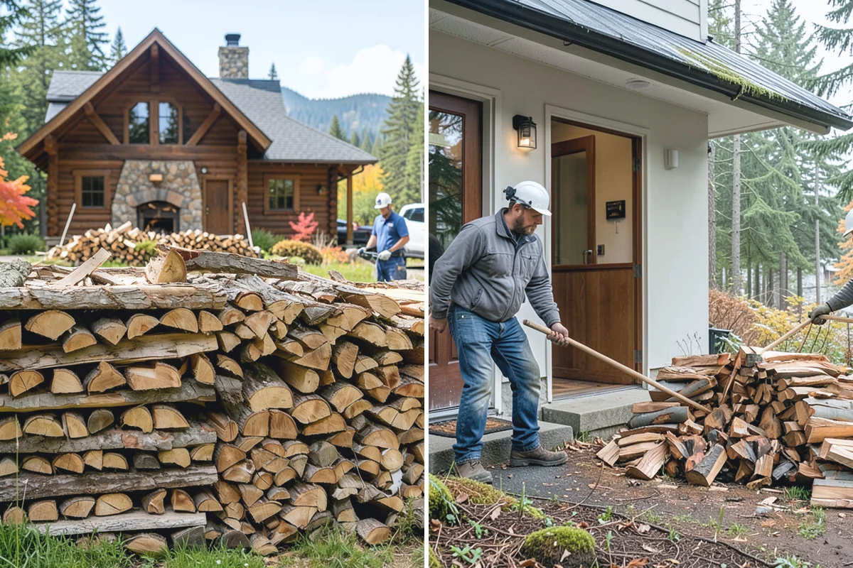 Winter Firewood Delivery in South Prairie, Pierce County, WA - Set up your winter delivery quantity and schedule