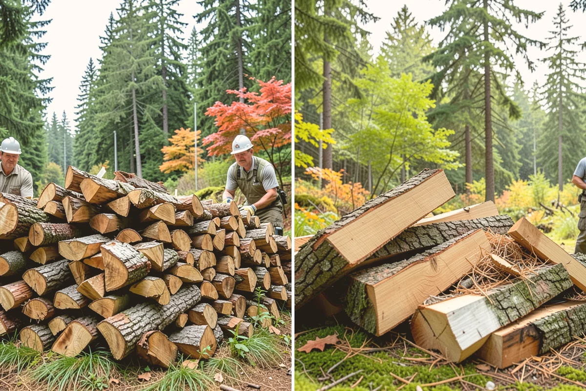 Winter Firewood Delivery in Stanwood, Snohomish County, WA - Set up your winter delivery quantity and schedule