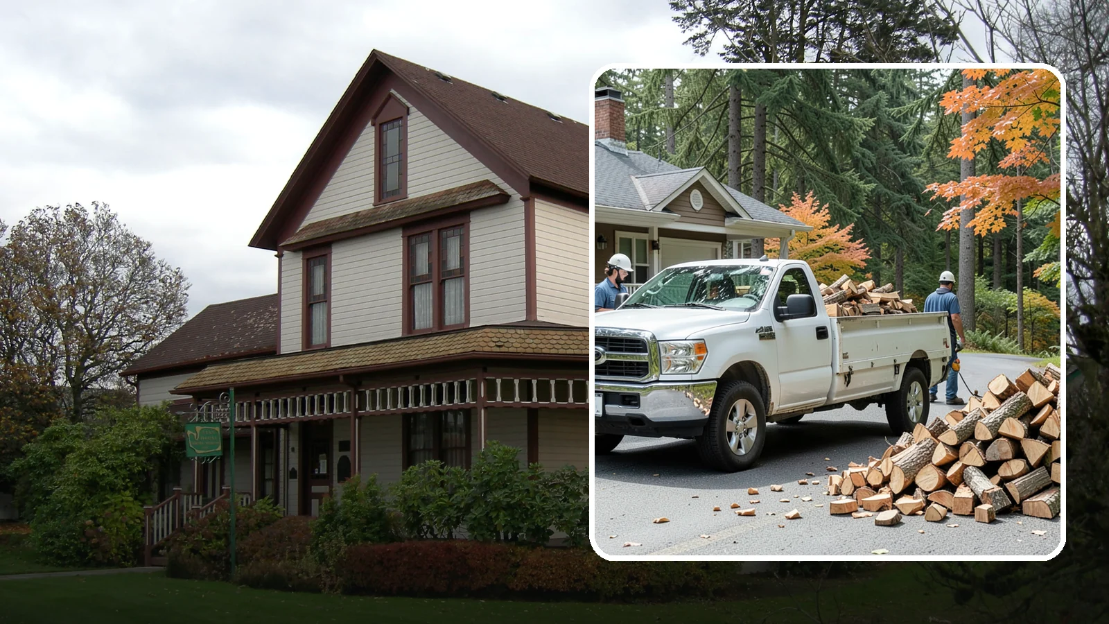 Winter Firewood Delivery in Sumner, Pierce County, WA - Through the heart of the Pacific Northwest cold season, we keep your rack stocked with dry wood you can burn tonight.