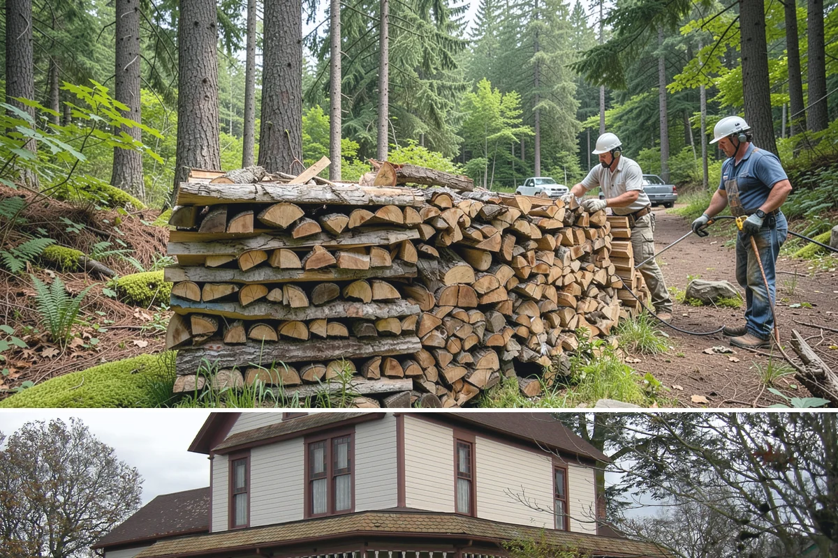 Winter Firewood Delivery in Sumner, Pierce County, WA - This is our peak season from the first hard cold through late winter, so booking early locks in dependable resupply.