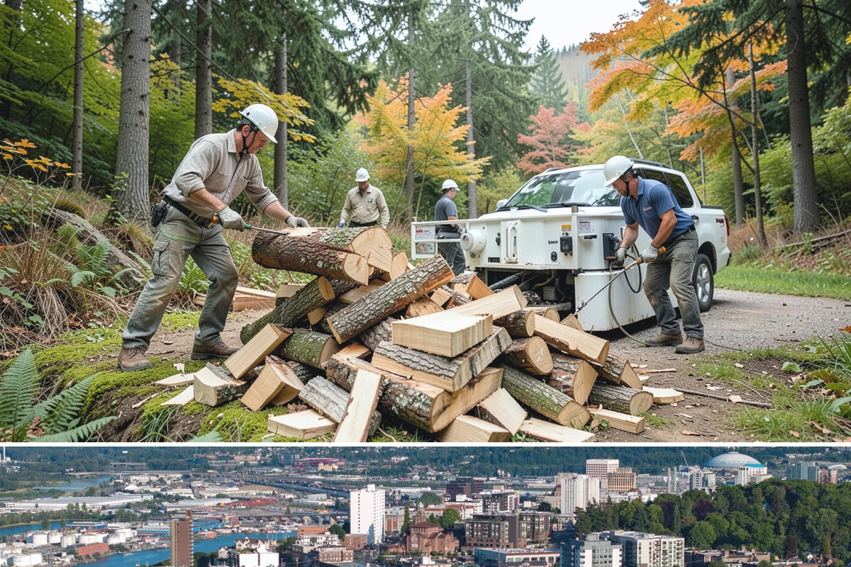 Winter Firewood Delivery in Tacoma, Pierce County, WA - This is our peak season from the first hard cold through late winter, so booking early locks in dependable resupply.