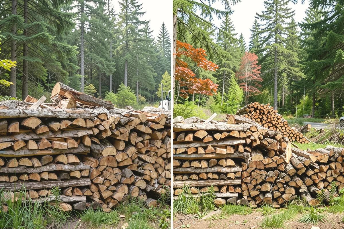 Winter Firewood Delivery in Tukwila, King County, WA - Set up your winter delivery quantity and schedule