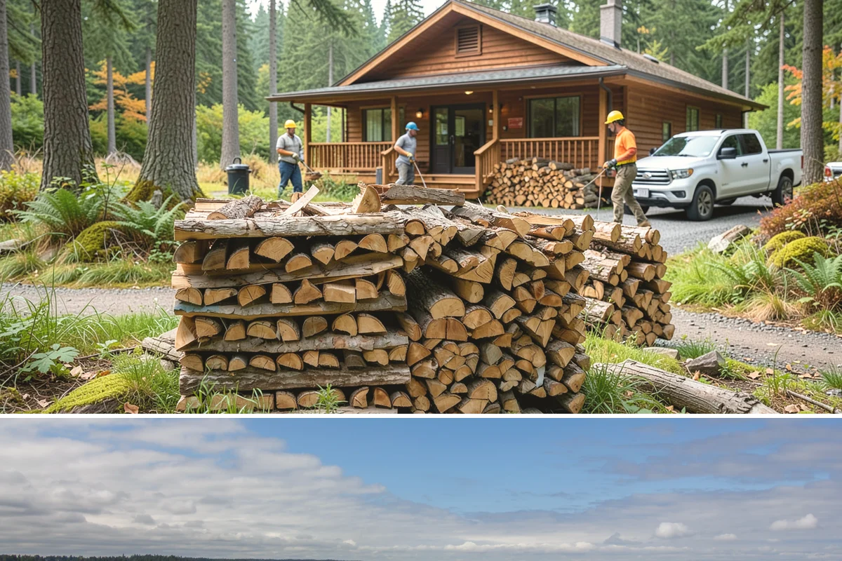 Winter Firewood Delivery in University Place, Pierce County, WA - This is our peak season from the first hard cold through late winter, so booking early locks in dependable resupply.