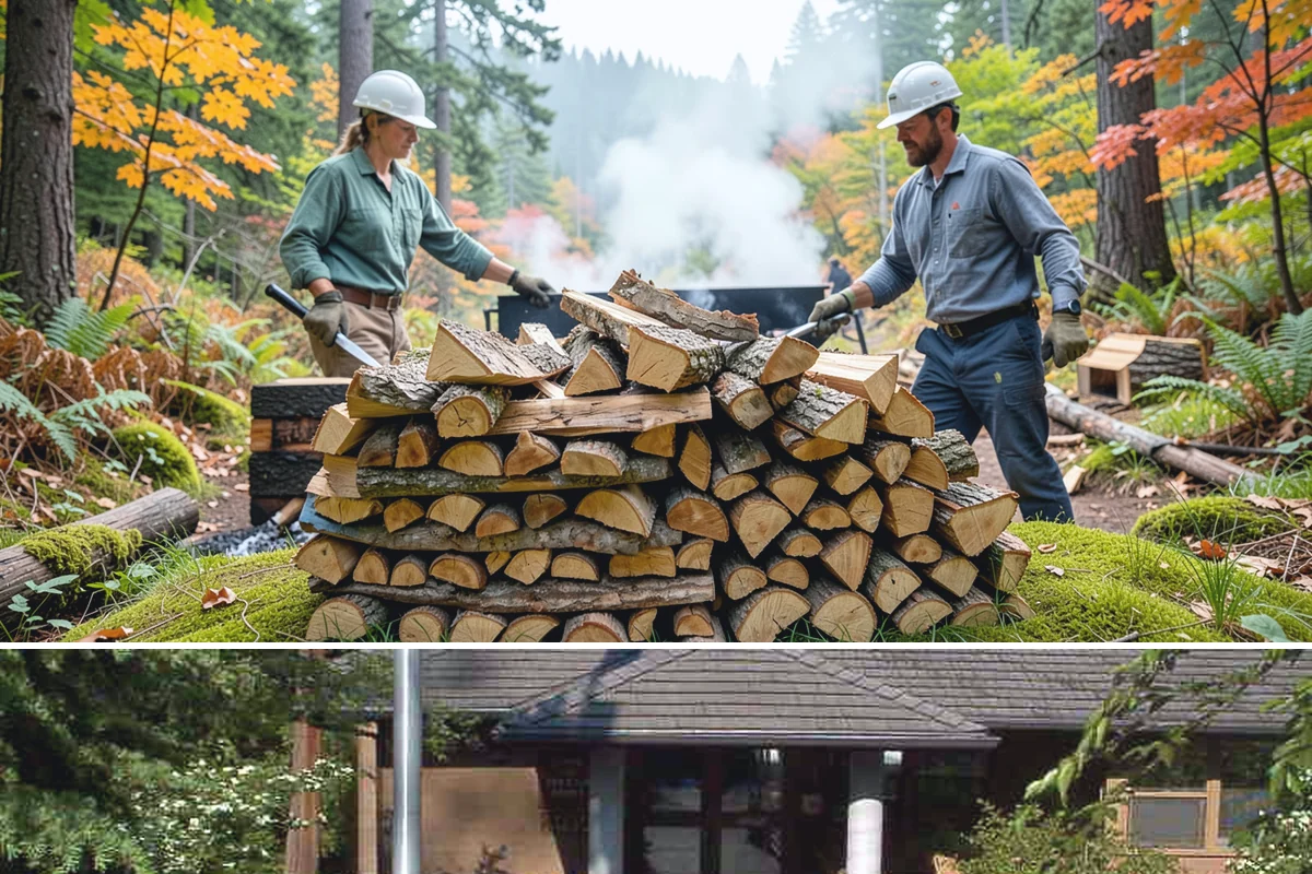 Winter Firewood Delivery in Yarrow Point, King County, WA - This is our peak season from the first hard cold through late winter, so booking early locks in dependable resupply.