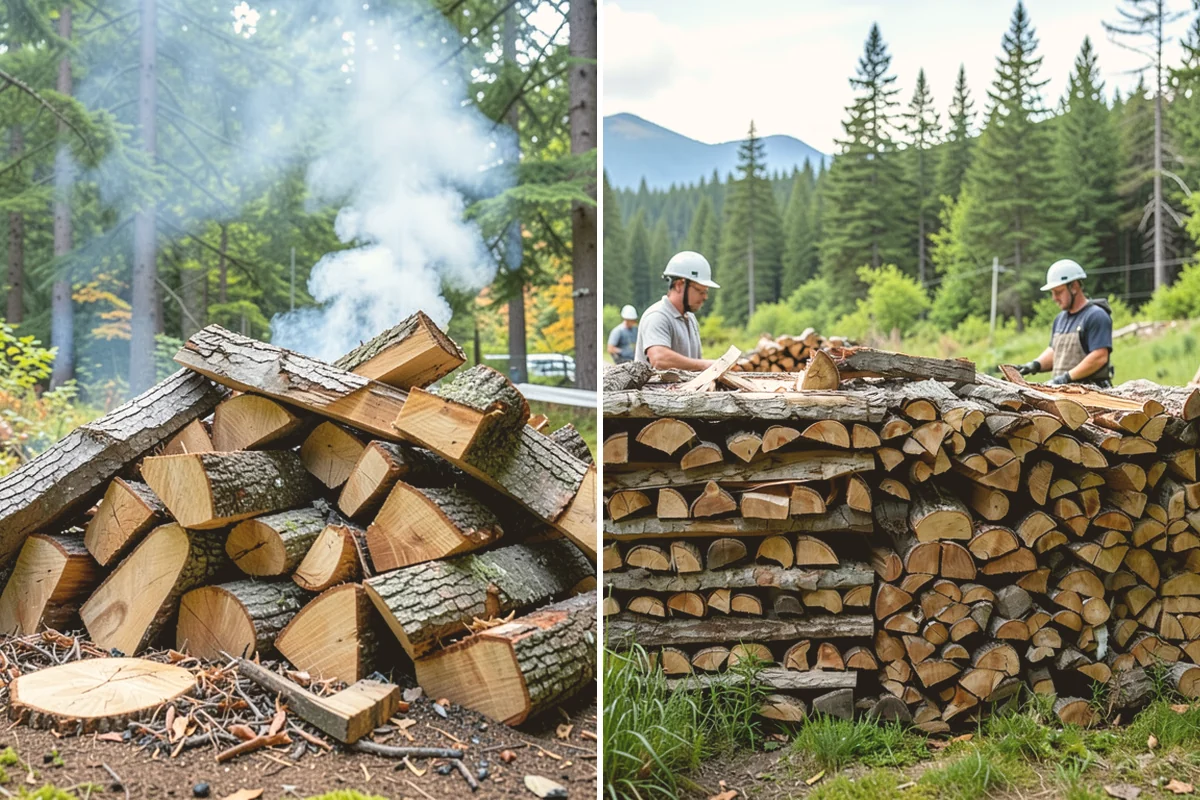 Winter-Ready Firewood in Algona, King County, WA - We select well-cured, high-heat wood