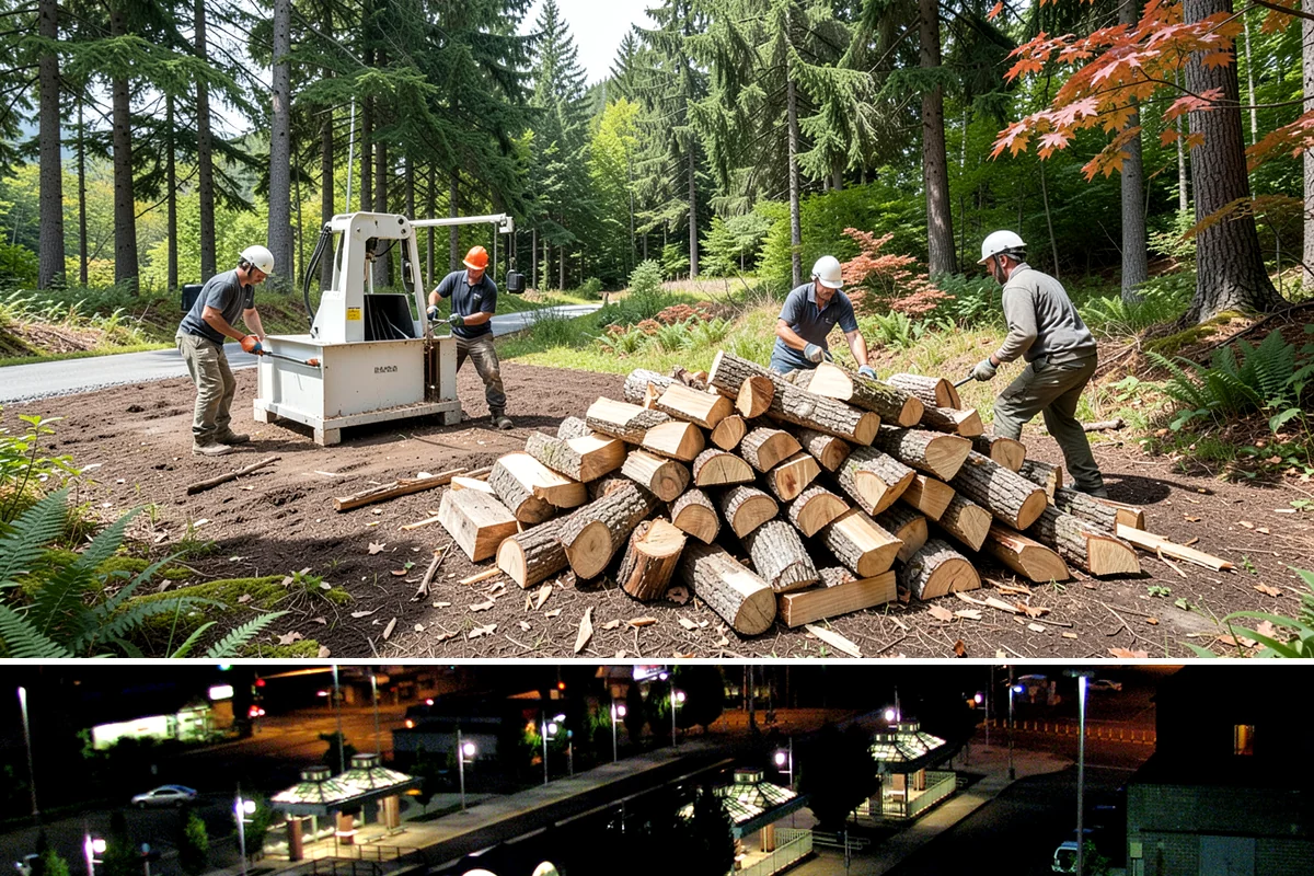 Winter-Ready Firewood in Auburn, King County, WA - Order in early fall so your supply is stacked and protected before winter storms arrive.