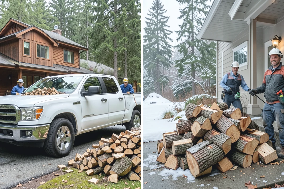 Winter-Ready Firewood in Beaux Arts Village, King County, WA - We select well-cured, high-heat wood