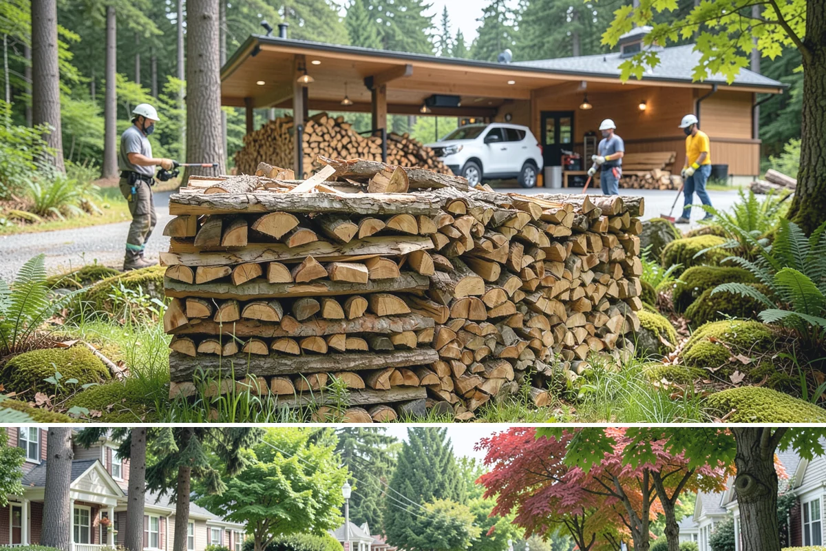 Winter-Ready Firewood in Beaux Arts Village, King County, WA - Order in early fall so your supply is stacked and protected before winter storms arrive.