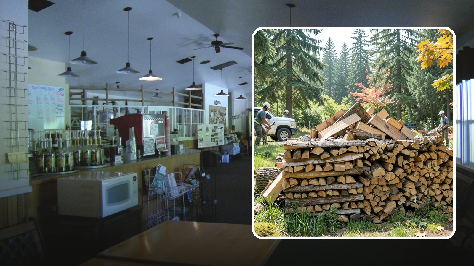 Winter-Ready Firewood in Black Diamond, King County, WA - Cold-weather firewood cured and packaged to perform through the wettest winter months.