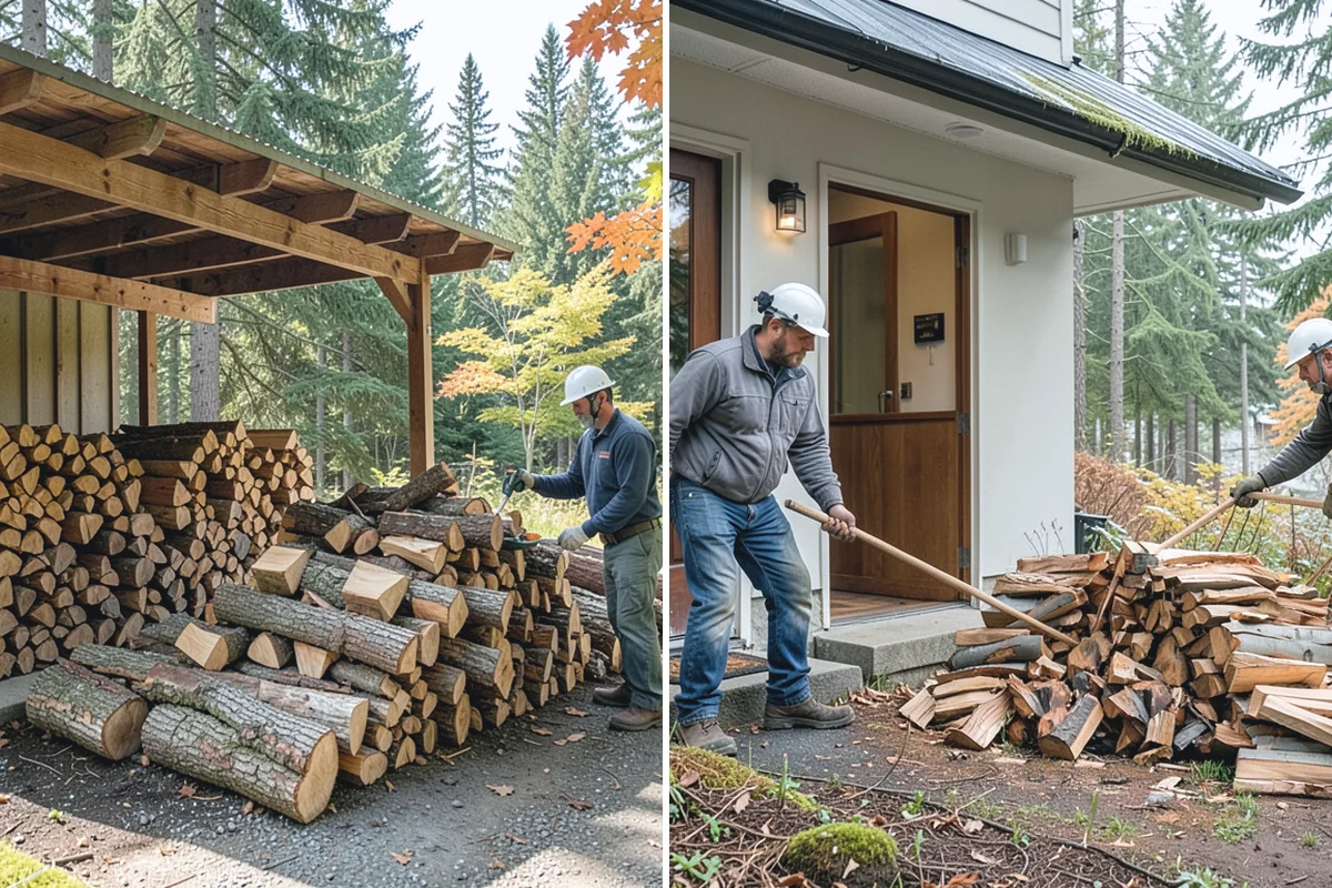 Winter-Ready Firewood in Bonney Lake, Pierce County, WA - We select well-cured, high-heat wood