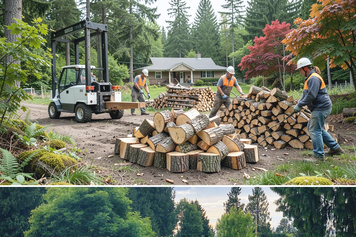 Winter-Ready Firewood in Bonney Lake, Pierce County, WA - Order in early fall so your supply is stacked and protected before winter storms arrive.